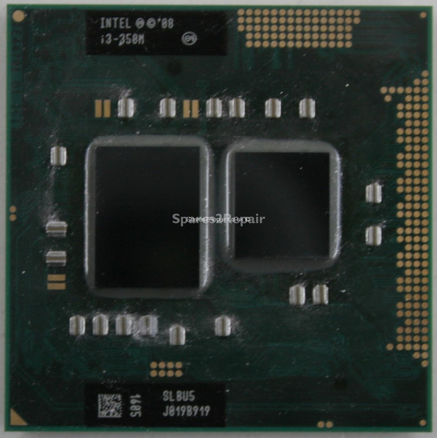 Intel i3-350M 2.27Ghz 1066Mhz Socket G1 CPU Processor SLBU5