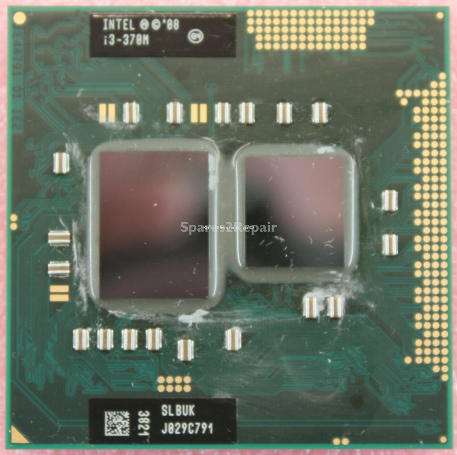 Intel i3-370M 2.4Ghz 1066Mhz Socket G1 CPU Processor SLBUK