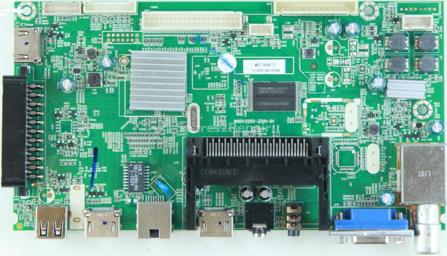 JVC LT-40C551 - Main AV - MSDV3255-ZC01-01 - M02/10046/17