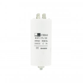 Universal Capacitor (40uF / 40MFD, 450VAC)