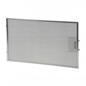 Universal Wire Mesh Cooker Hood Filter, Handle Side Length 265mm, Plain Side Length 395mm, fits BSH