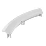 Compatible for Bosch, Siemens 3SC, WT3, WT4 Series White Plastic Tumble Dryer Door Handle
