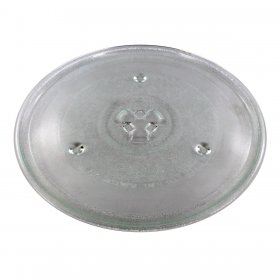 Universal Microwave Turntable Glass Plate with 6 Fixers (270mm)