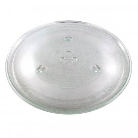 Universal Microwave Turntable Glass Plate with 6 Fixers (315mm)