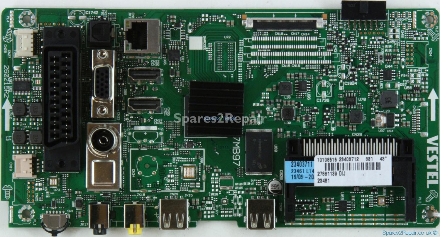Panasonic TX-43D302B - Main AV - 23403712 - 17MB97 - 260215R2