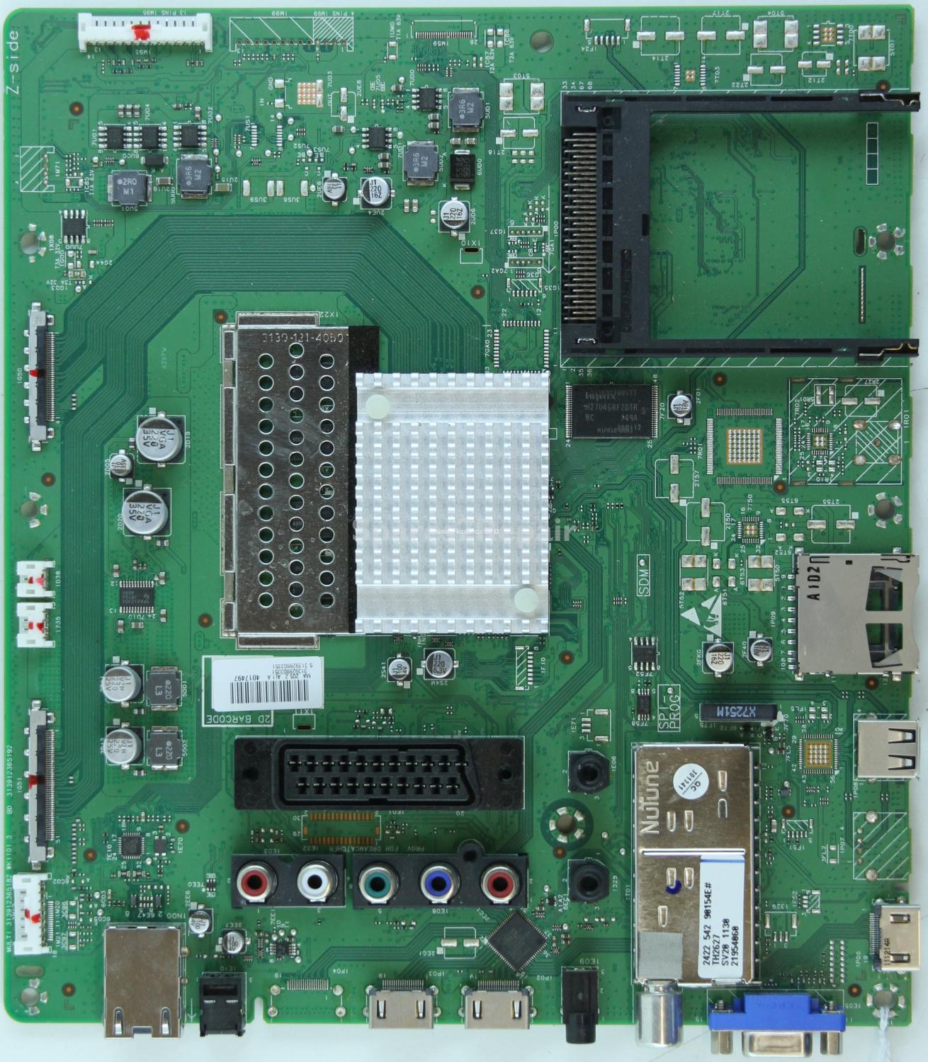 Philips 32PFL7606T - Main AV - 313912365192 - 313912365182 - 313928803351 - WK1101.3