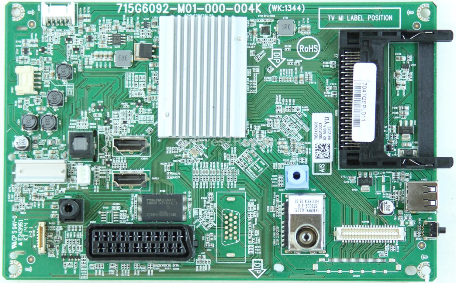 Philips 32PHH4319/88 - Main AV - 715G6092-M01-000-004K - 704TQEPL011 - 705TXESC6
