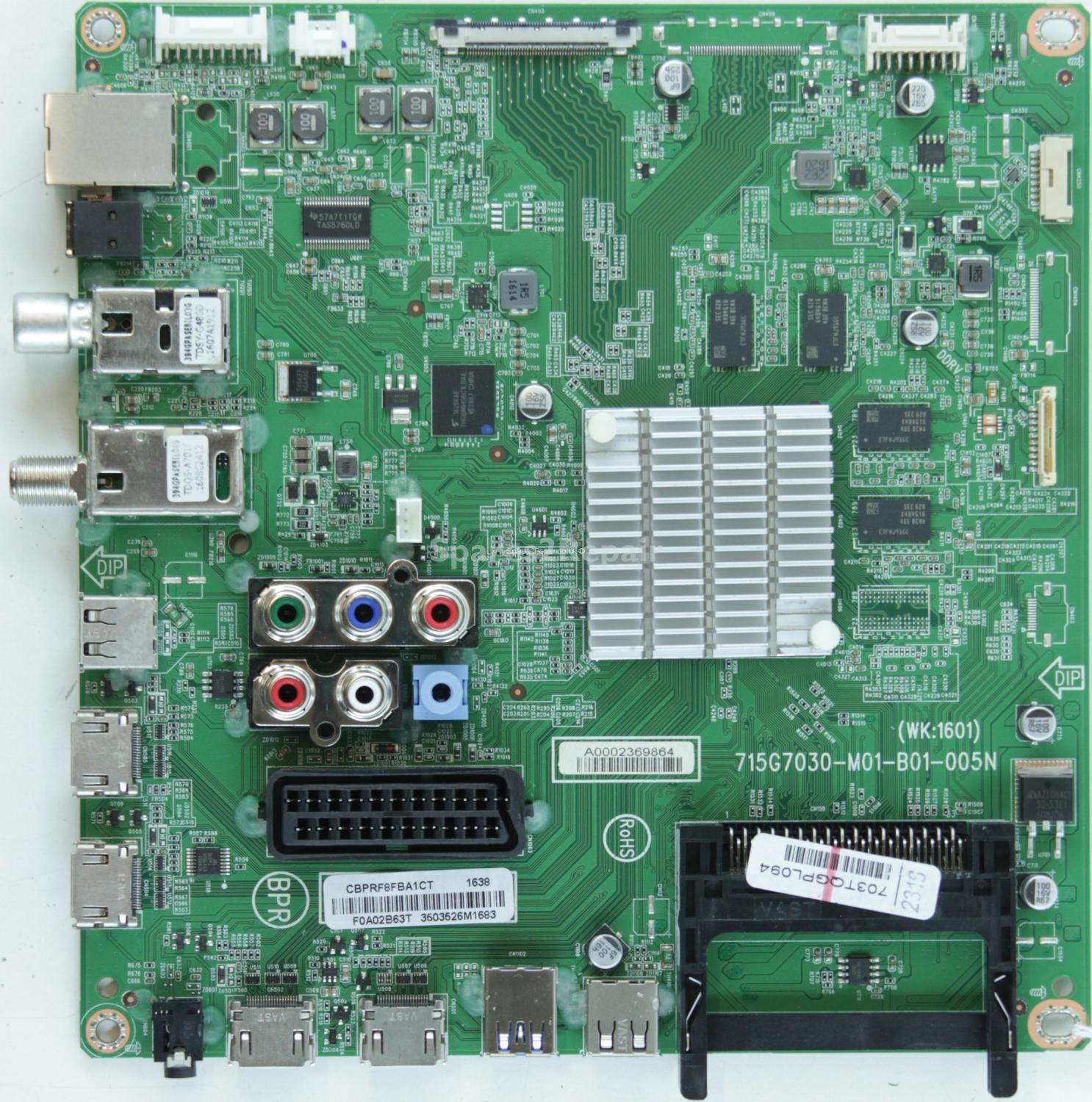 Philips 32PFS6401/12 - Main AV - 715G7030-M01-B01-005N - CBPRF8FBA1CT - 703TQGPL094