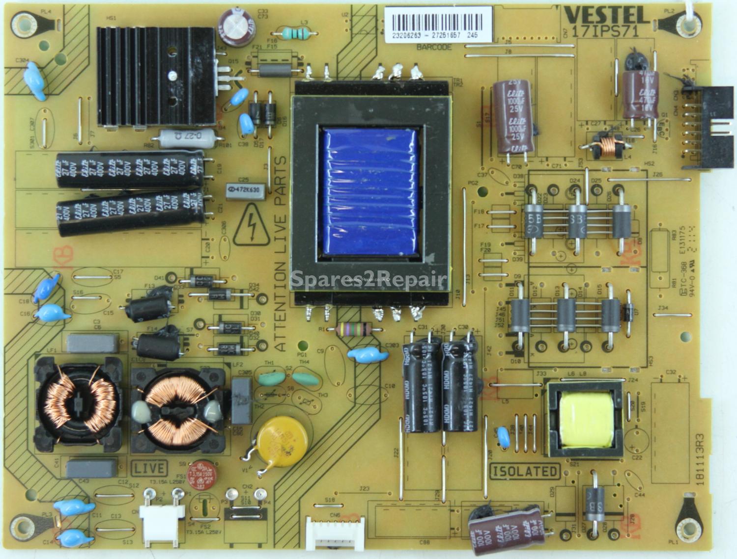 Polaroid PT2-40LED14 - PSU - 23206263 - 17IPS71 - 181113R3