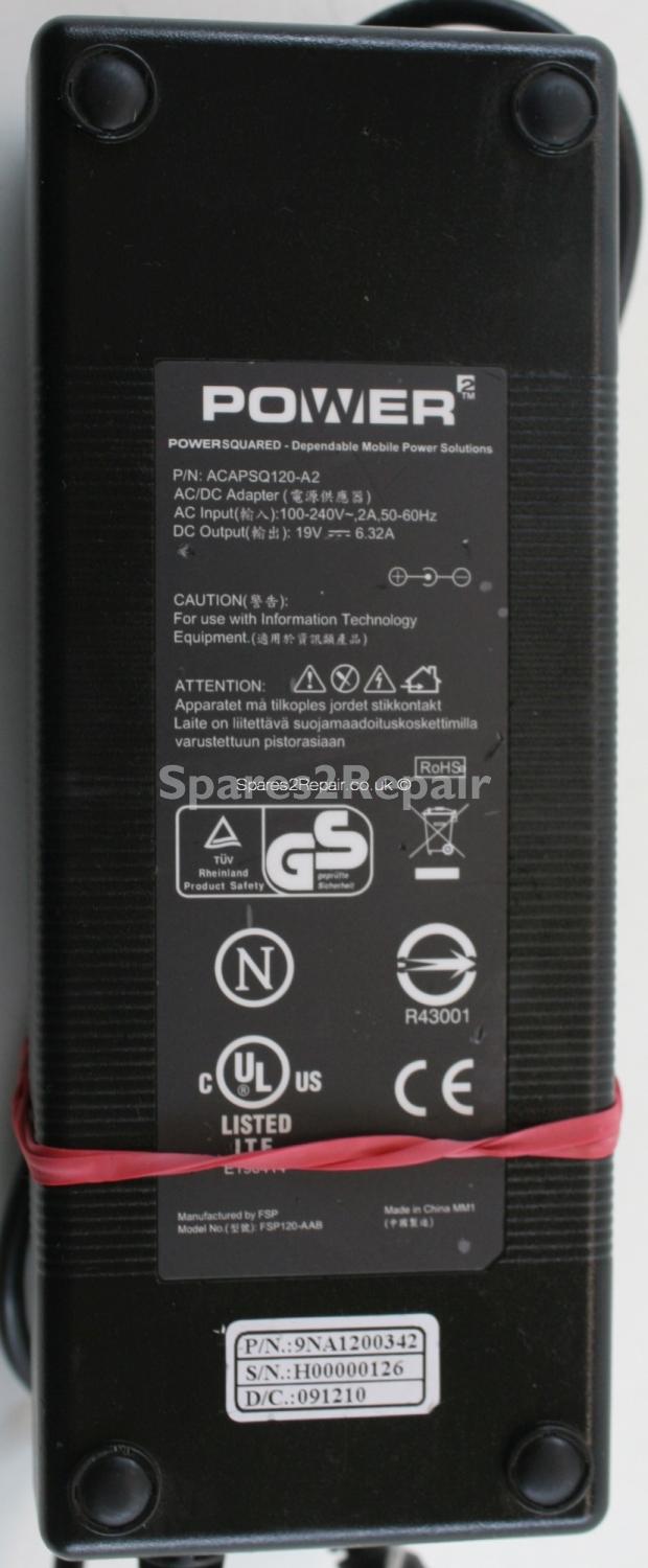 Power Squared - Charger - ACAPSQ120-A2 - 19V 6.32A (Original)