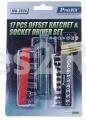 Proskit Nut Driver Set - 17 Pieces 1-4" Driver Socket & Screwdriver Set - 1PK-202A