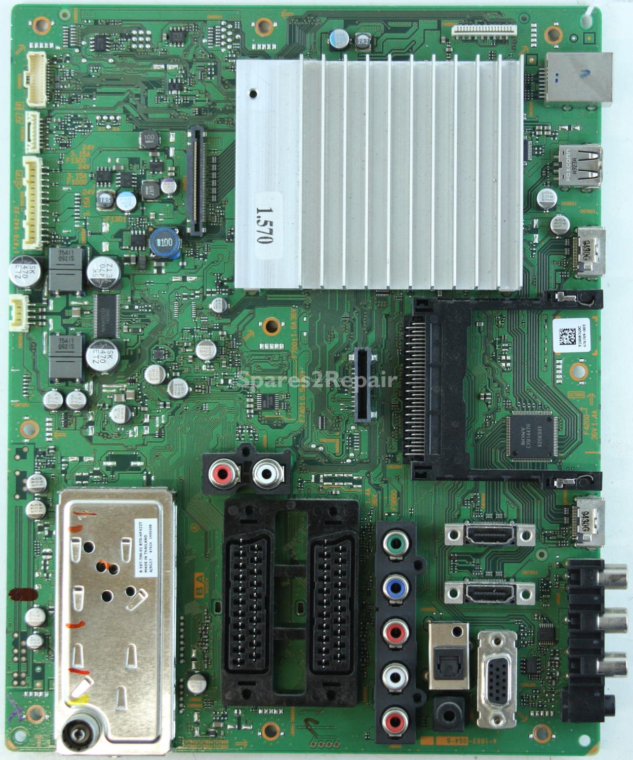 Sony KDL-40W5500 - Main AV - 1-878-942-22 - Y2008510C - A-1663-964-B