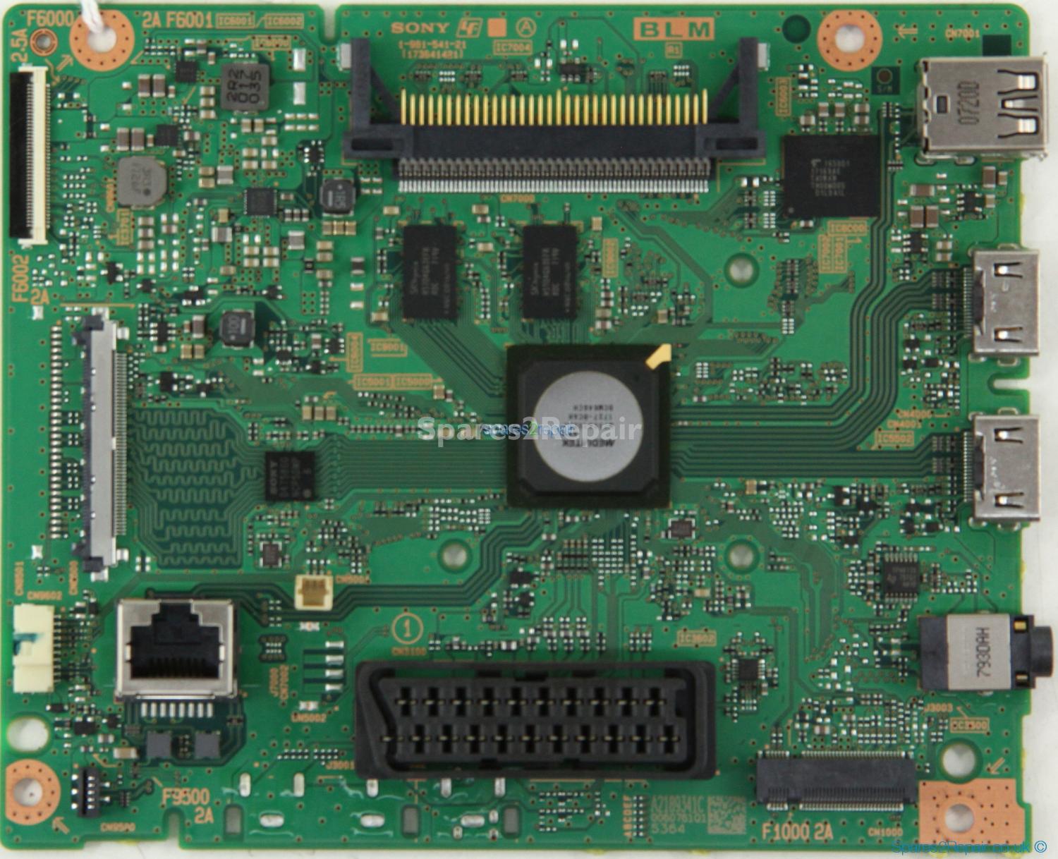 Sony KDL-49WE753 - Main AV - 1-981-541-21 - 173641421 - A2189341C