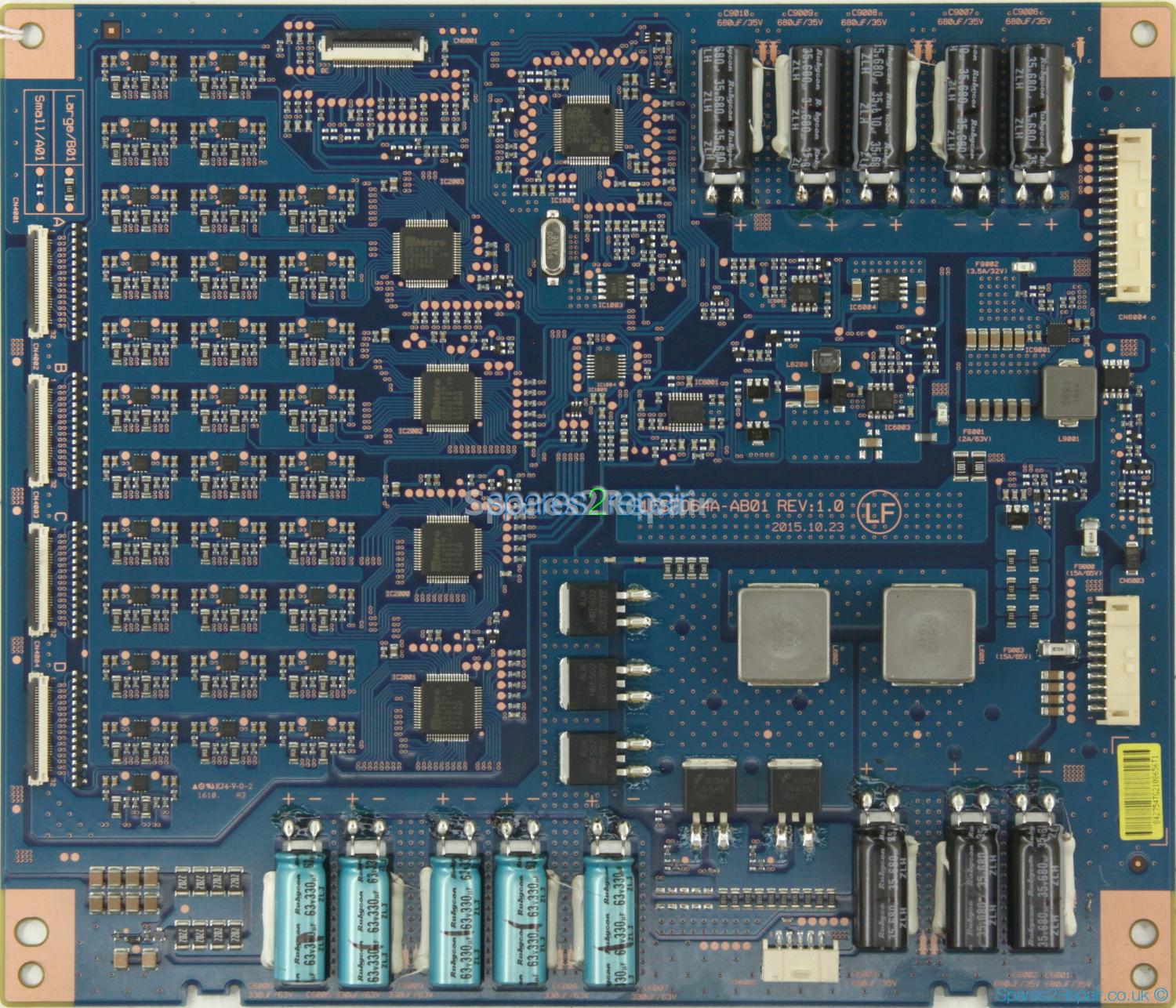 Sony KD-65XD9305 - LED Driver Board - 16ST064A-AB01 - REV:1.0 - Large/B01