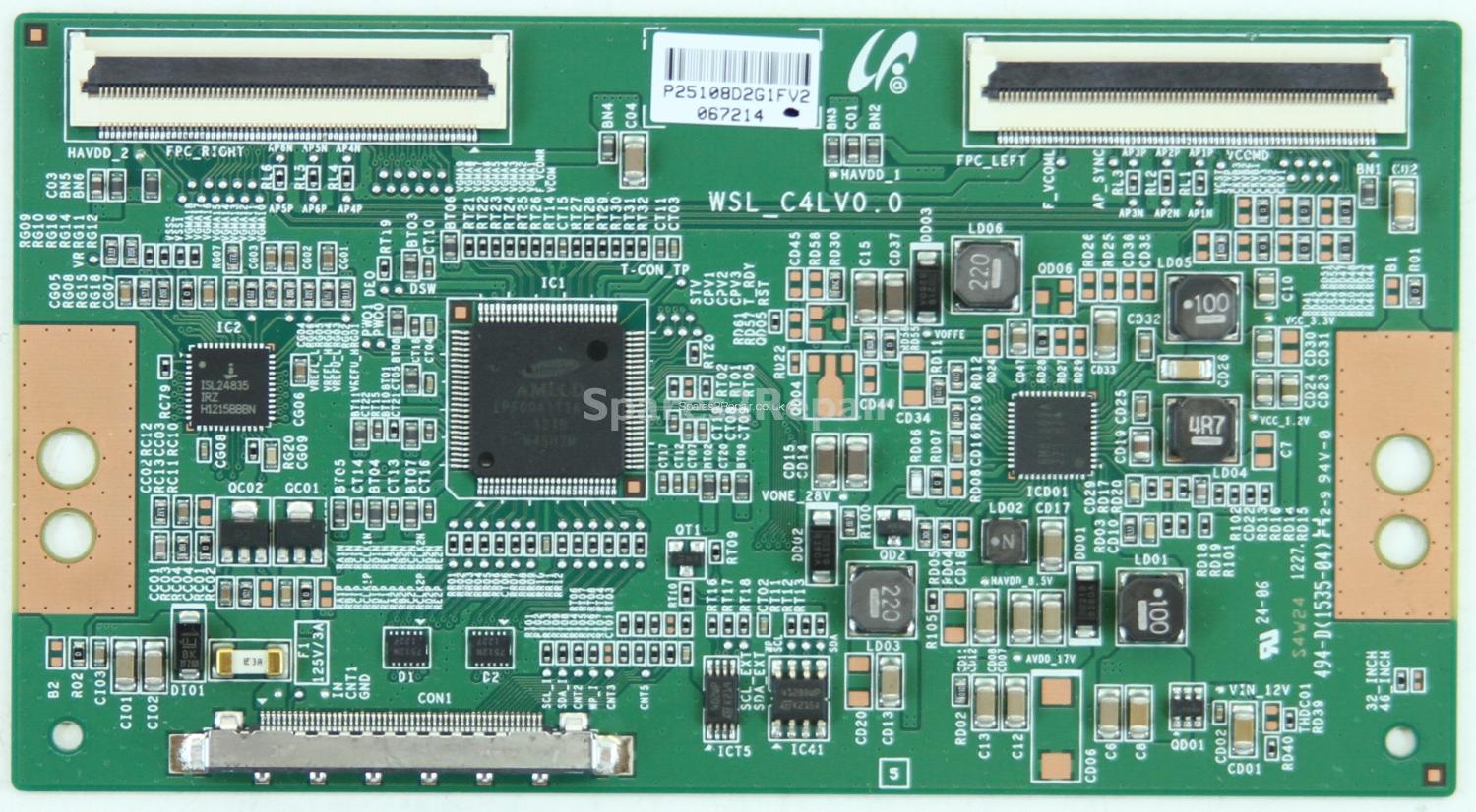 Sony KDL-32EX653 - T-Con - LJ94-25108D - WSL_C4LV0.0