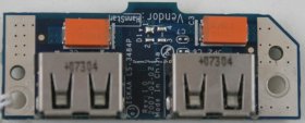 Toshiba Satellite A200-195 - Dual USB Board - LS-3484P